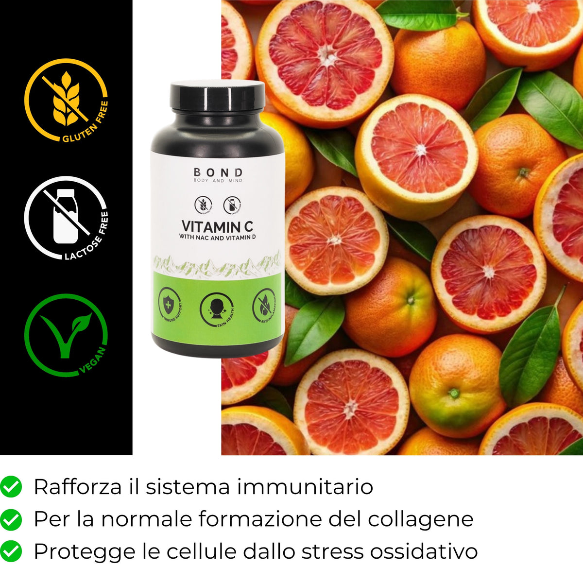 Vitamina C BOND 1000 mg – integratore alimentare