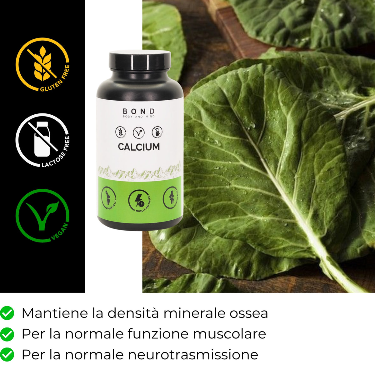 Calcio BOND – integratore alimentare