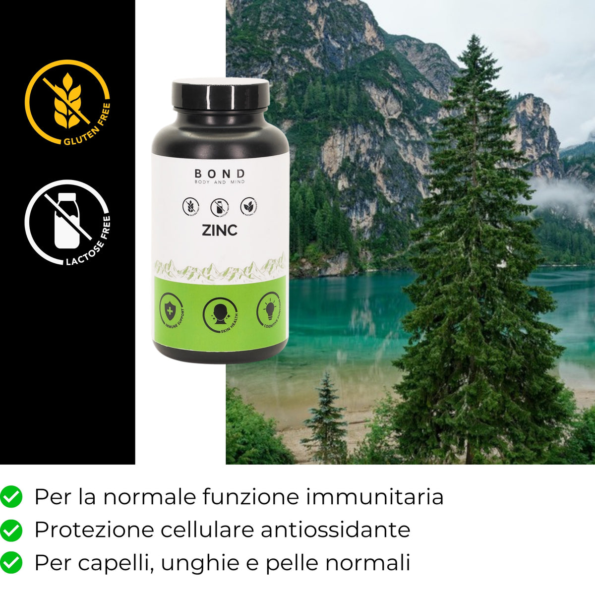 Zinco BOND – integratore alimentare