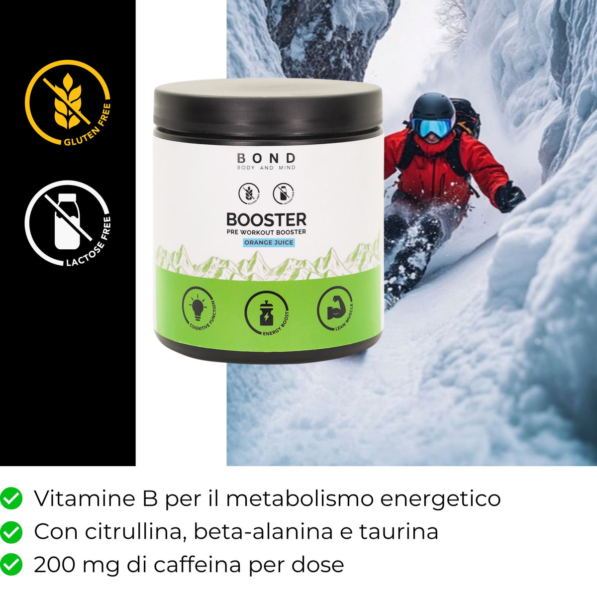Booster pre-allenamento BOND