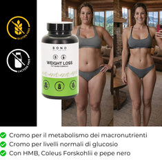 BOND Weight Loss Formula – with chromium, HMB and Coleus forskohlii