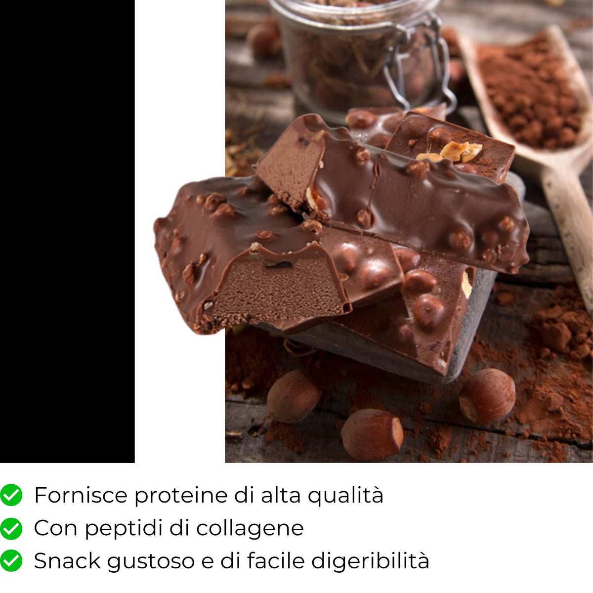 Barretta proteica BOND biscotto alla nocciola