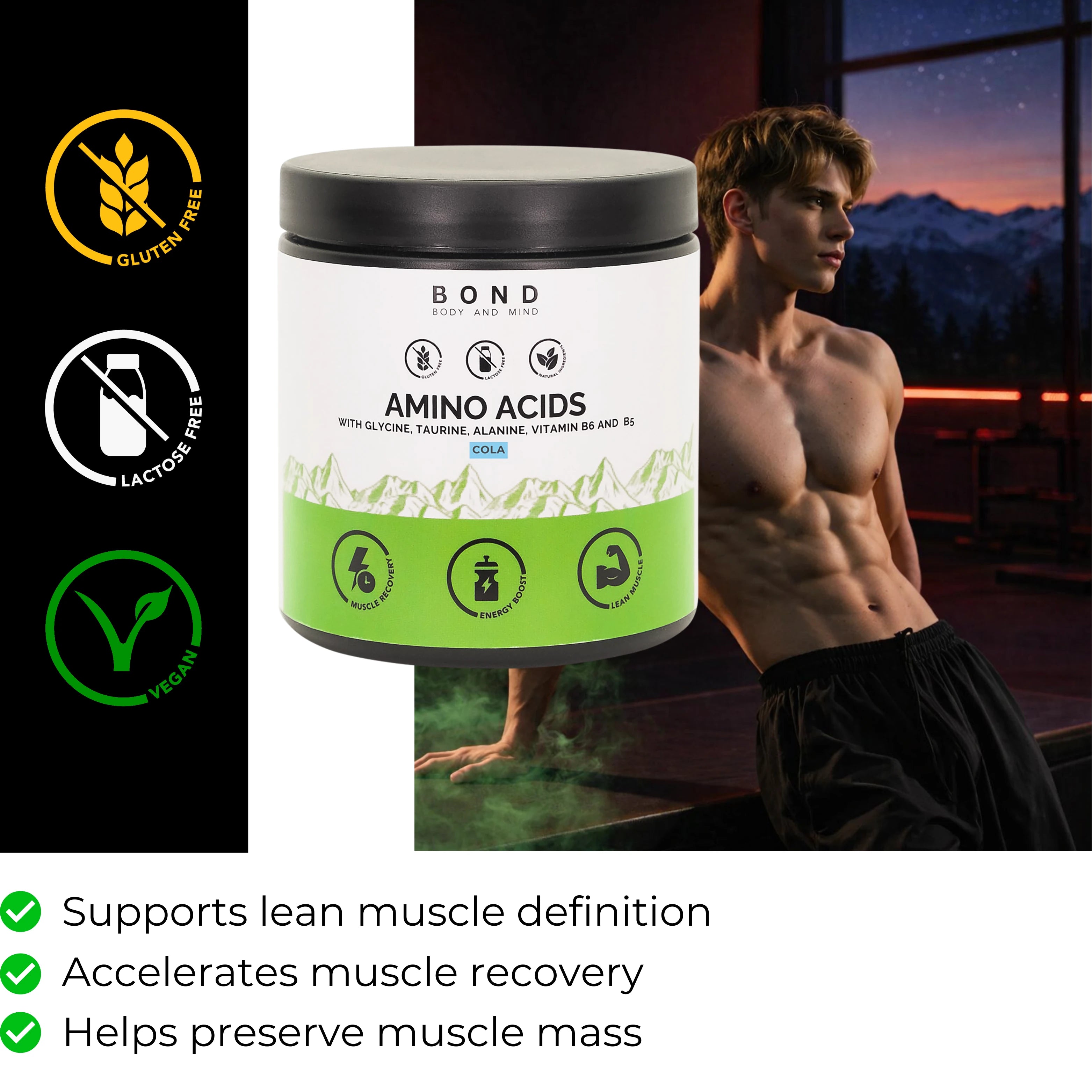 Amino Acids BCAAs 8:1:1