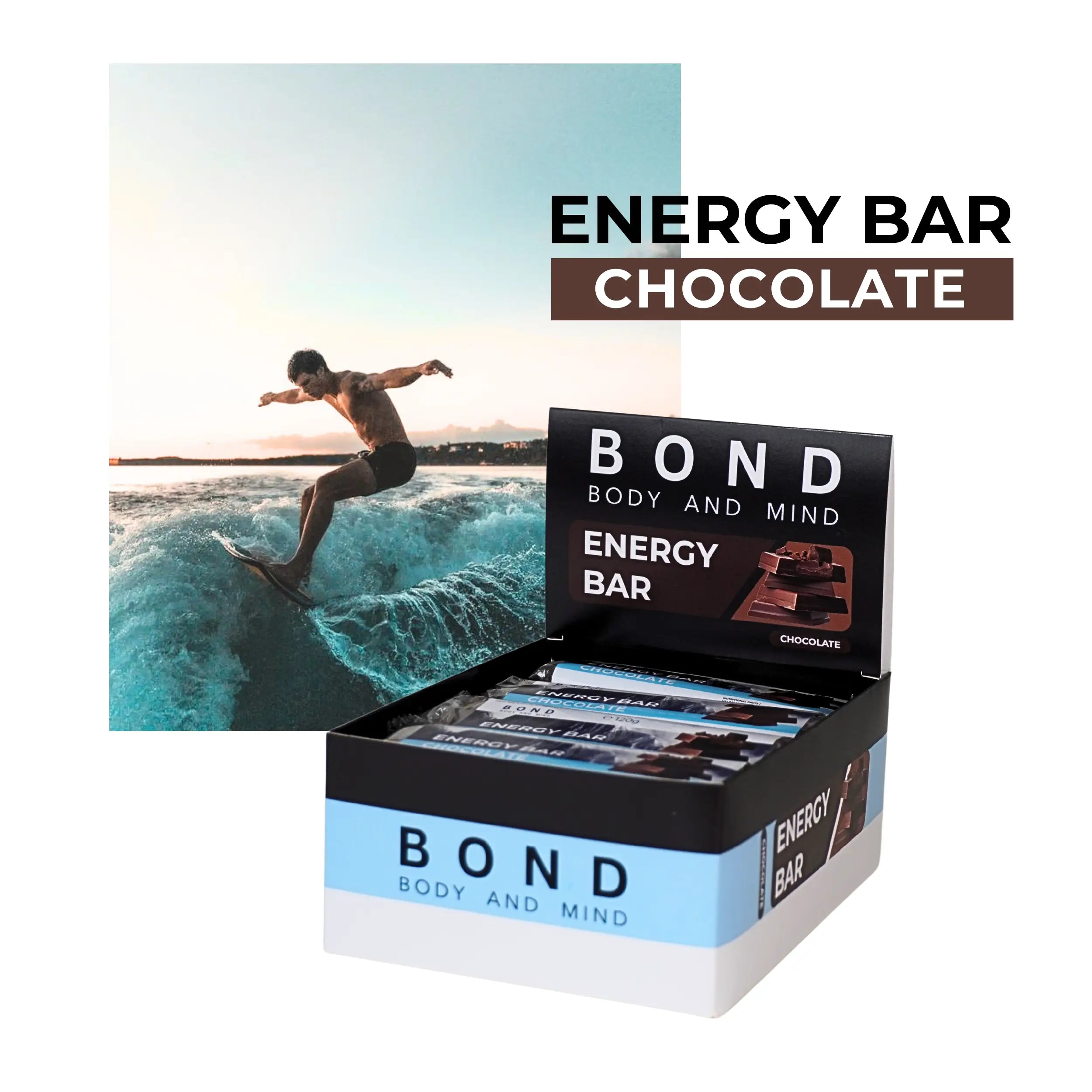 Box 12 Barrette Energetiche Gusto Cioccolato