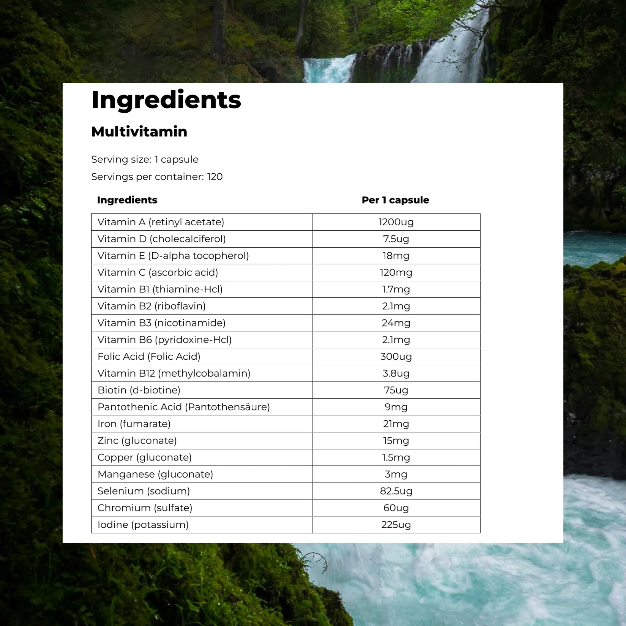 Multivitamin